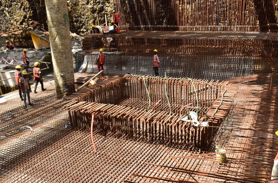 Base Slab Reinforcement Fixing - Science Museum