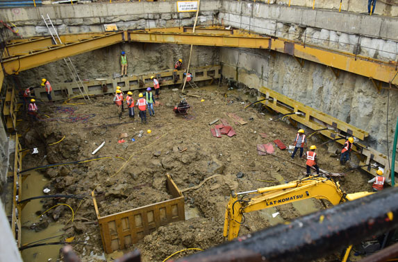 Excavation - Ancillary building - Mahalaxmi