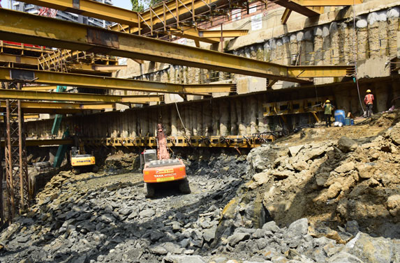 Excavation - Mumbai Central