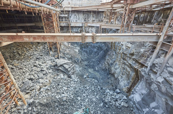 Excavation Progress in North Side Station Box at Churchgate Station