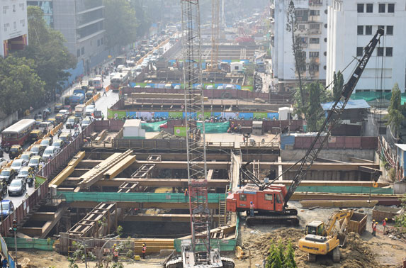 Mumbai Central - Aerial view