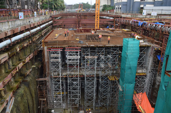 Vidyanagari - Roof slab reinforcement