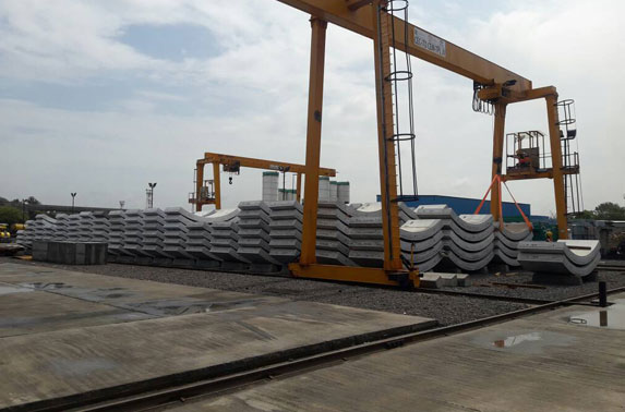 Casting Yard stacking bay