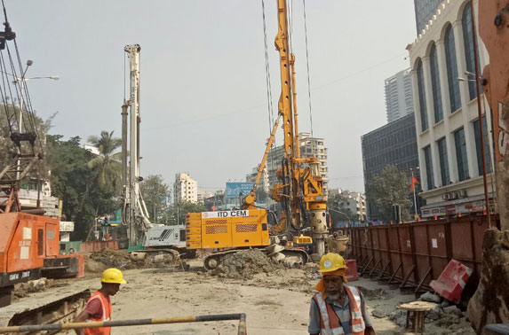 Dadar secant piling