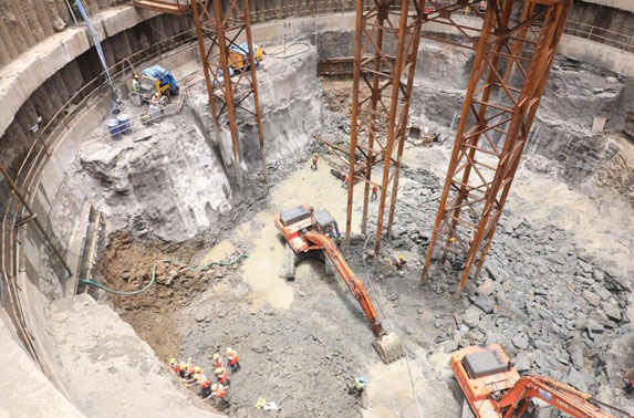 Nayanagar Shaft Excavation