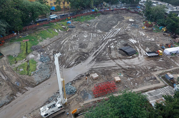 Siddhivinayak piling