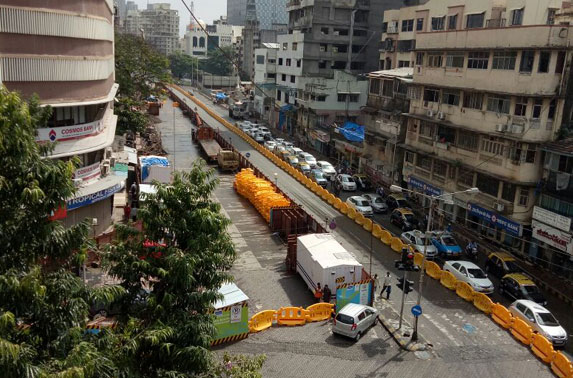 Traffic Diversion Dadar