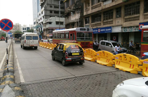 Traffic Diversion Dadar